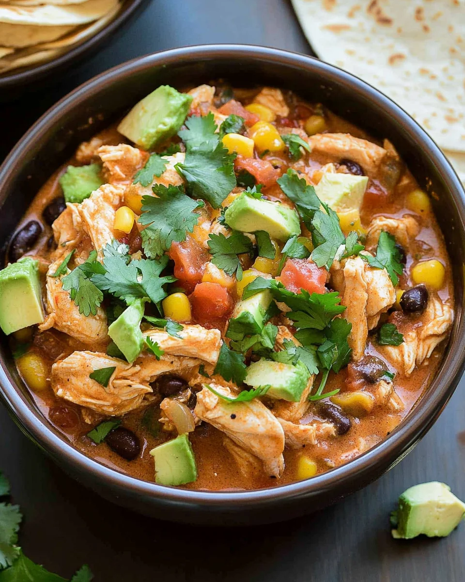 Crock Pot Fiesta Chicken 23 Crock