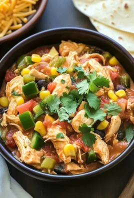 Crock Pot Fiesta Chicken