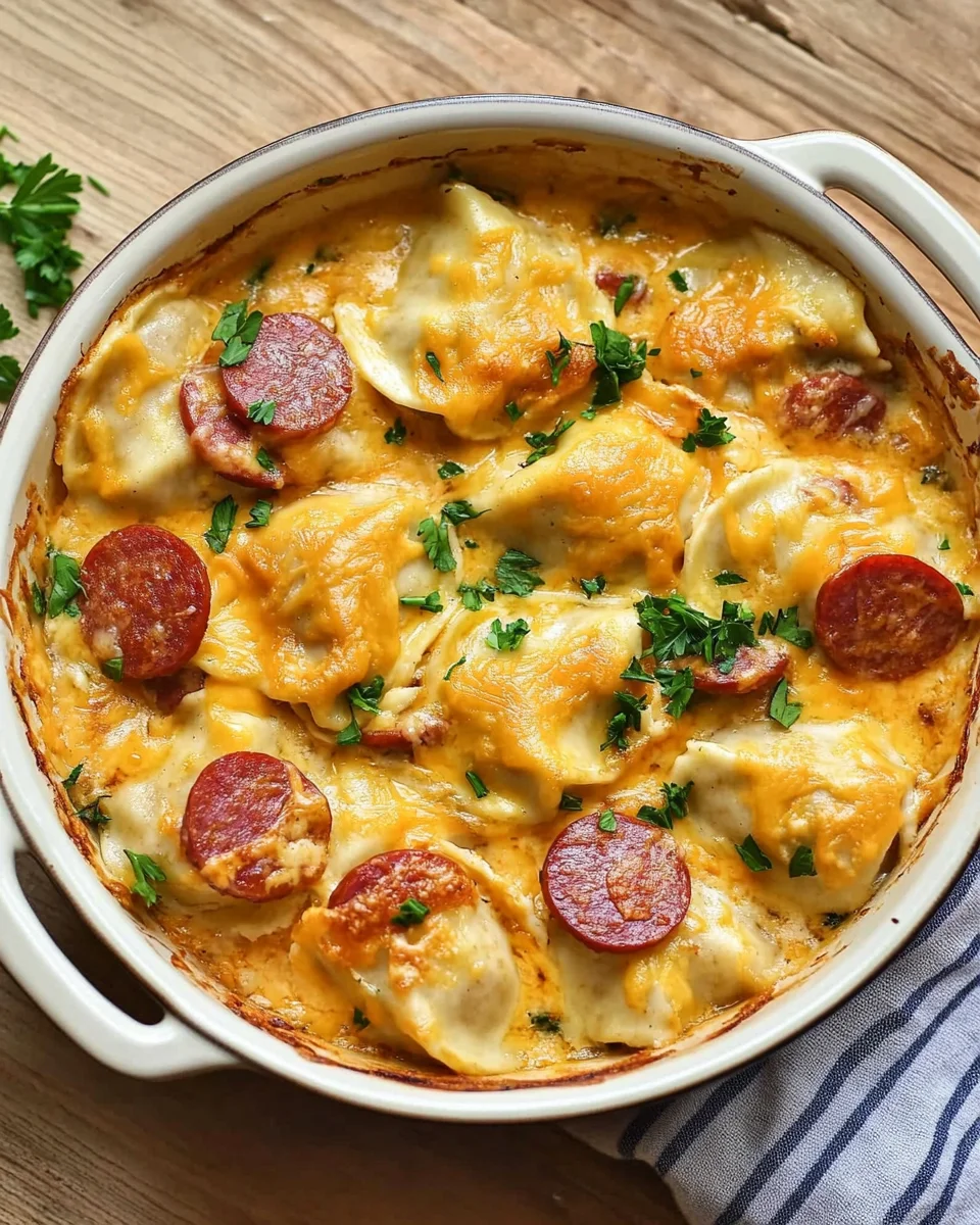 Crockpot Pierogi Casserole with Kielbasa 20 Crockpot Pierogi Casserole with Kielbasa