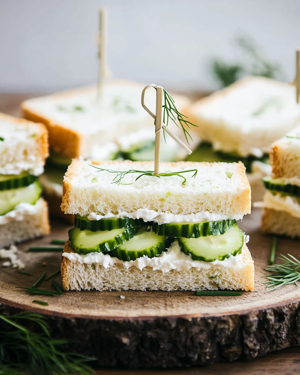 Cucumber Sandwiches 23 Cucumber Sandwiches