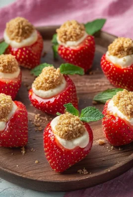 Deviled Strawberries (Made with a Cheesecake Filling) 20 Deviled Strawberries (Made with a Cheesecake Filling)