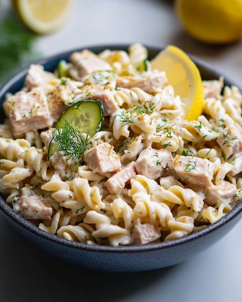 Dill Pickle Tuna Pasta Salad 26 Dill Pickle Tuna Pasta Salad