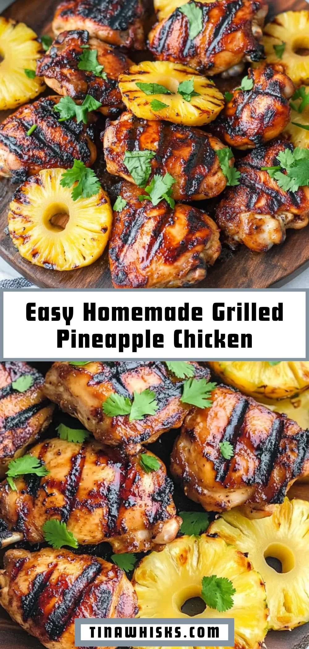 Easy Homemade Grilled Pineapple Chicken 17 Pinterest Hidden Image