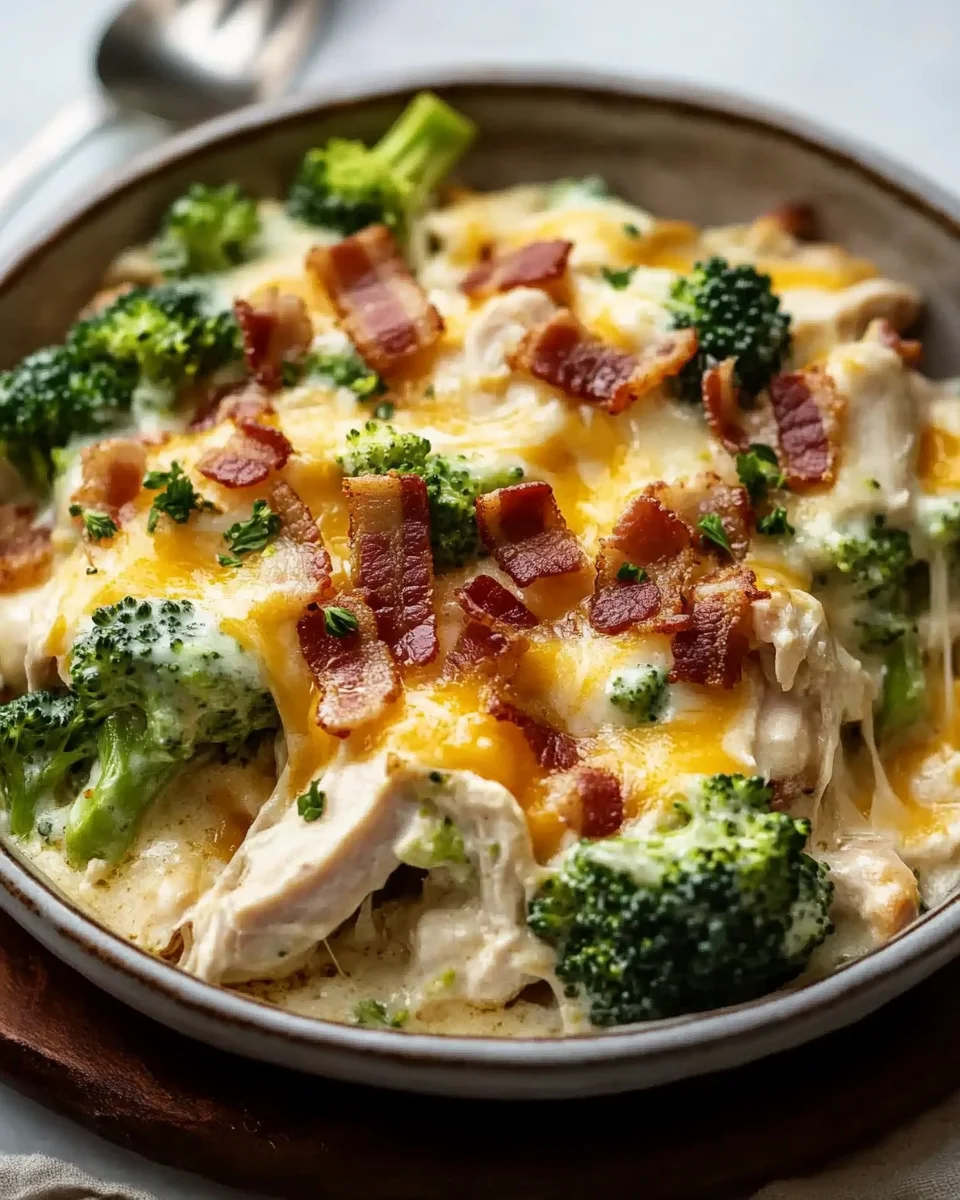 Easy Low Carb Chicken Casserole
