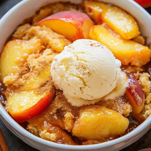 Easy Peach Cobbler
