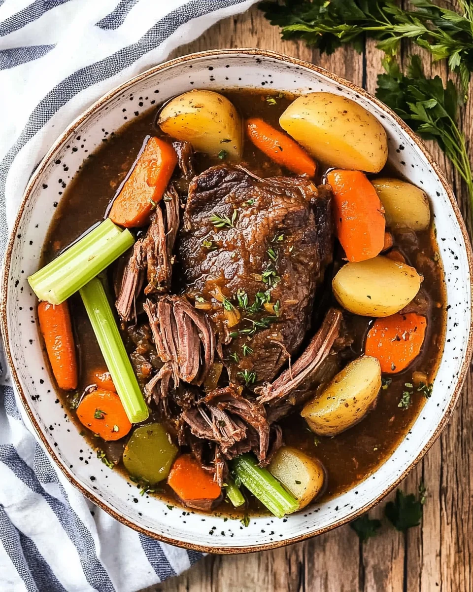 Easy Slow Cooker Pot Roast Recipe With Vegetables 20 Easy Slow Cooker Pot Roast Recipe With Vegetables