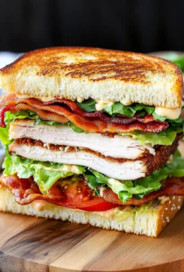 Easy Turkey Club Sandwich