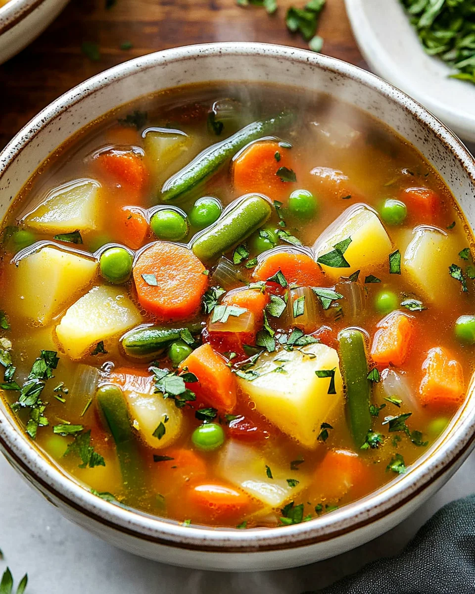 Easy Vegetable Soup 29 Easy Vegetable Soup