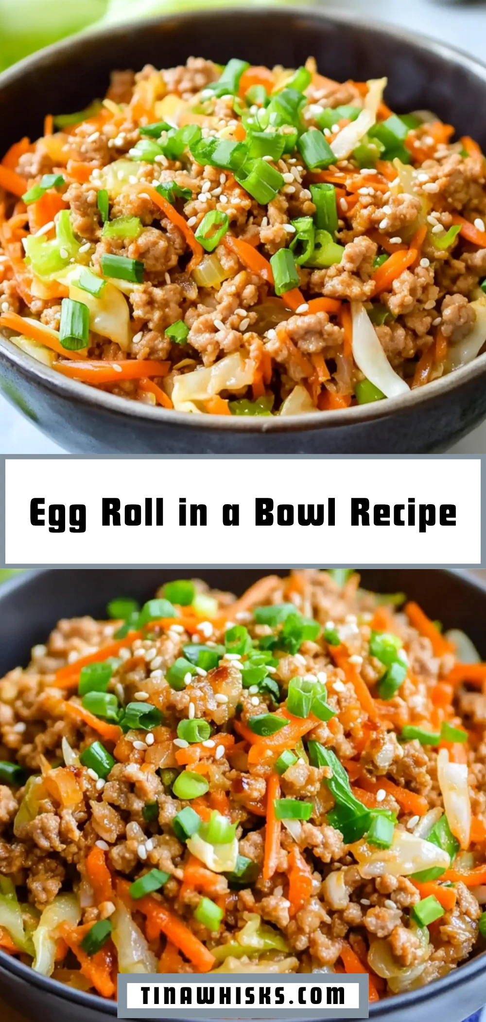 Egg Roll in a Bowl Recipe 25 Pinterest Hidden Image