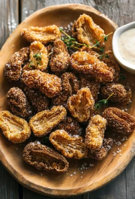 Fried Morel Mushrooms