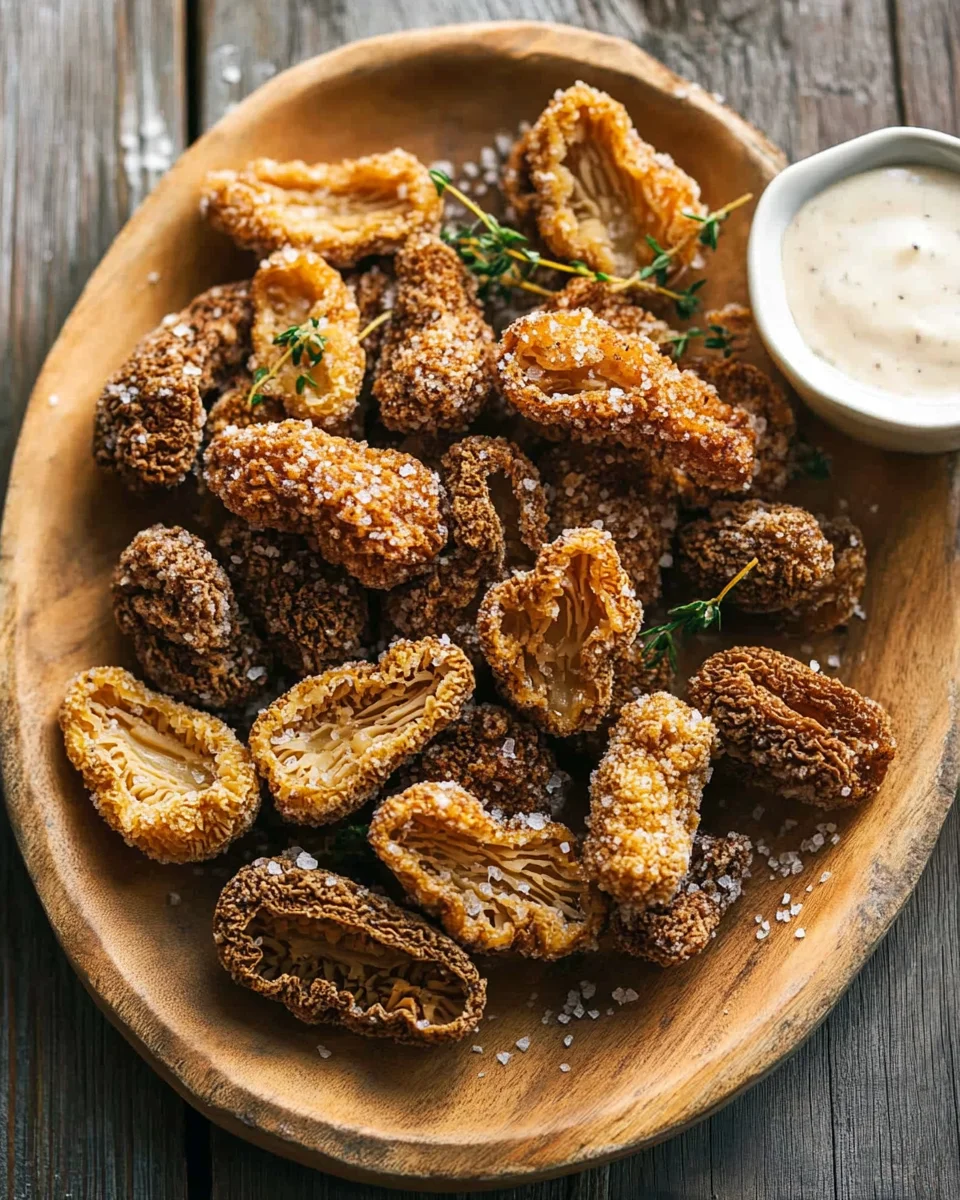 Fried Morel Mushrooms