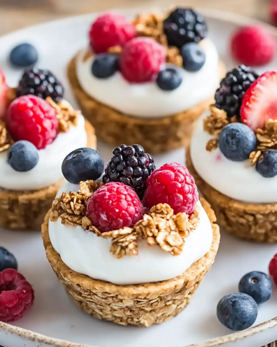 Frozen Yogurt Granola Cups 18 Frozen Yogurt Granola Cups