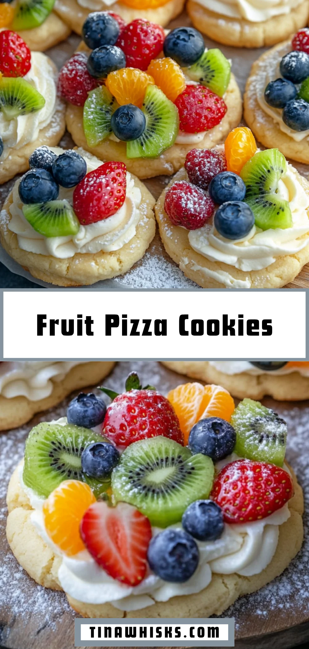 Fruit Pizza Cookies 22 Pinterest Hidden Image