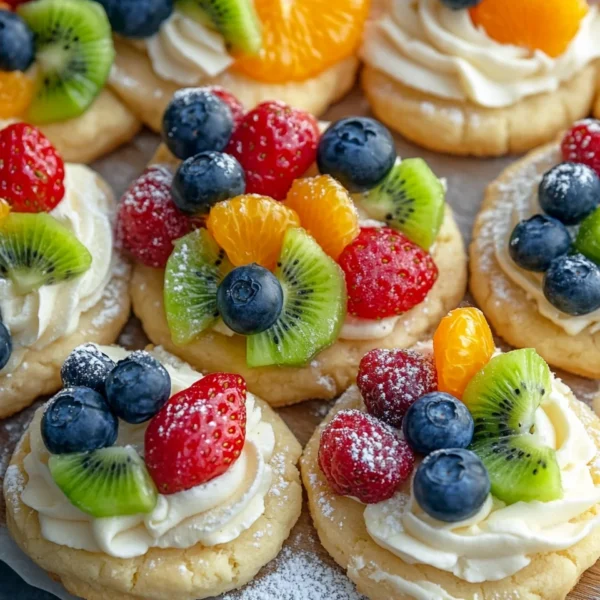 Fruit Pizza Cookies