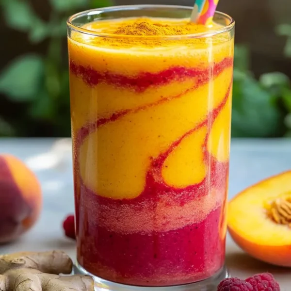Golden Peach Sunrise Smoothie