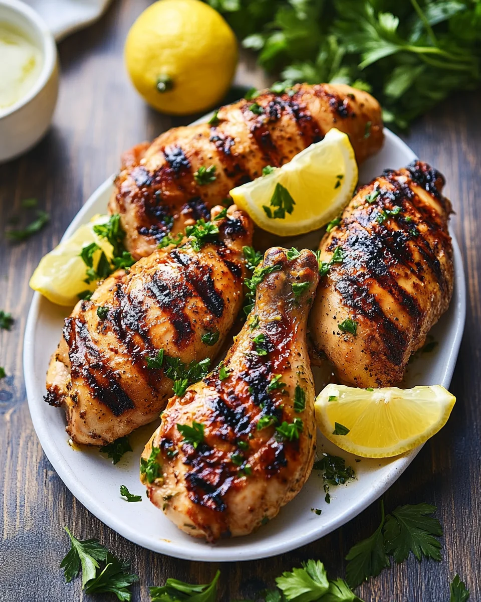 Grilled Lemon Chicken
