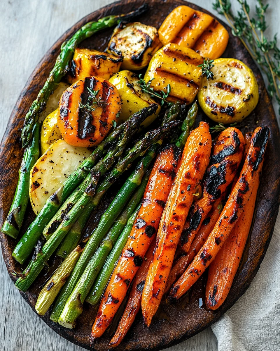 Grilled Vegetables Marinade 21 Grilled