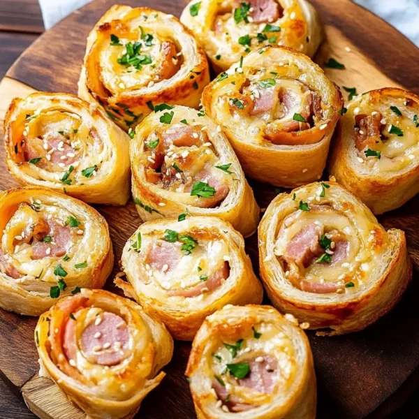 Ham and Cheese Pinwheels