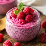 Healthy Raspberry Chia Pudding Recipe