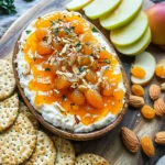 Honey, Apricot, and Almond Goat Cheese Spread
