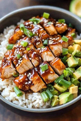 Honey BBQ Chicken Rice Bowl 30 Honey BBQ Chicken Rice Bowl