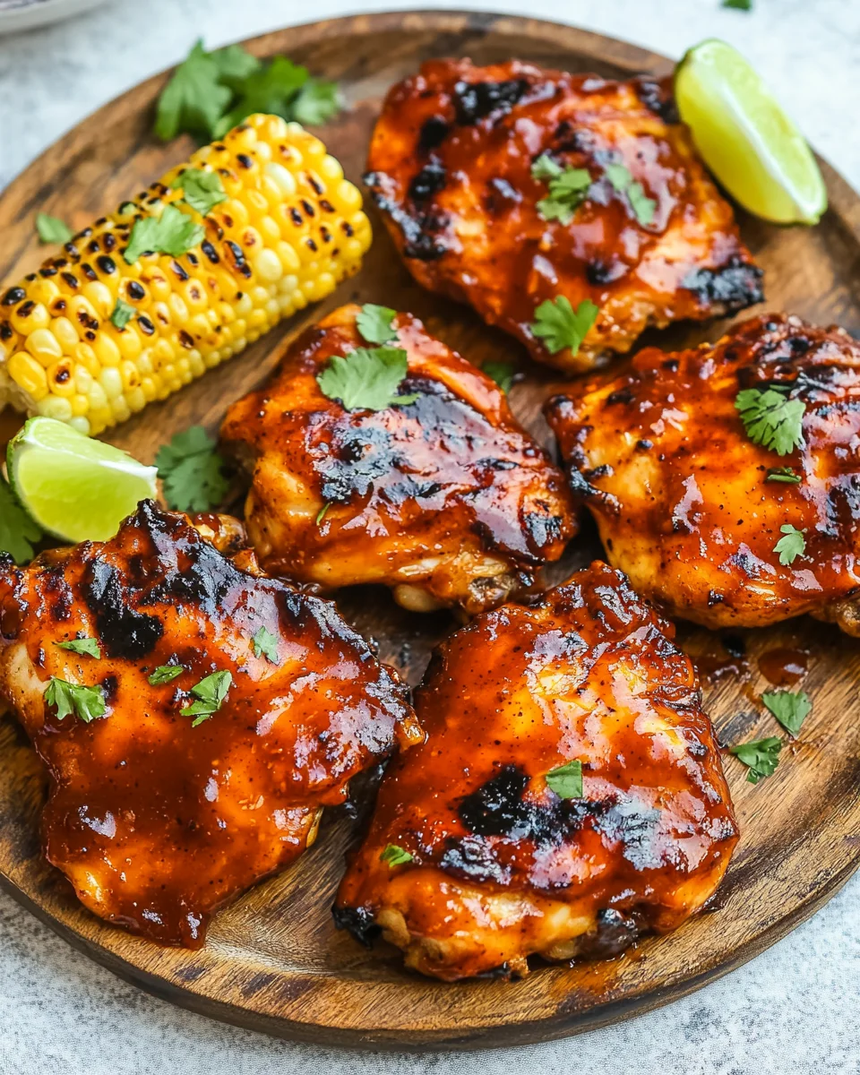 Honey Chipotle BBQ Chicken 26 Honey Chipotle BBQ Chicken