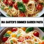 Ina Garten’s Summer Garden Pasta 17 Pinterest Hidden Image