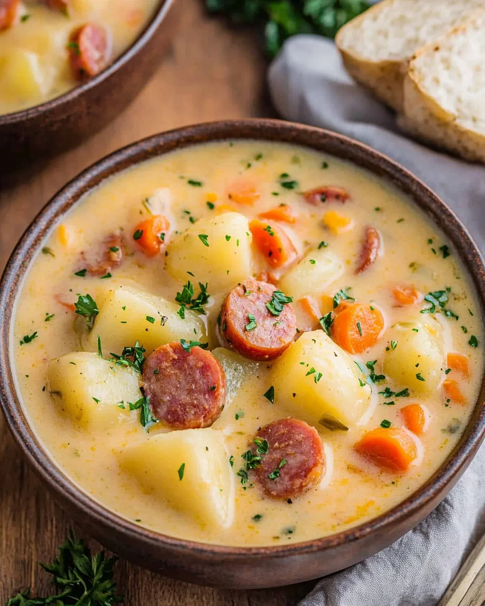 Kielbasa Potato Soup