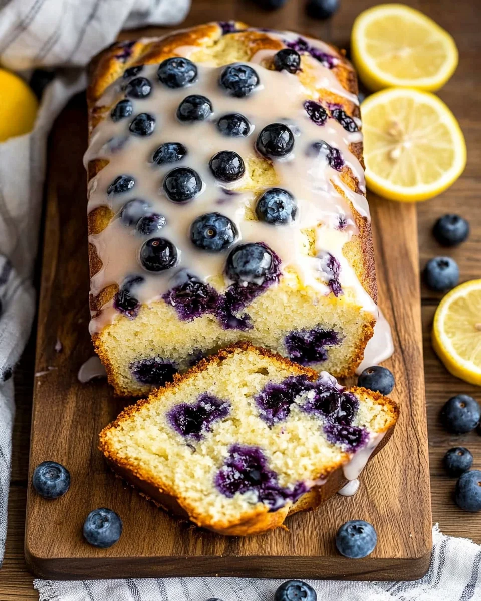 Lemon Blueberry Bread 24 Lemon