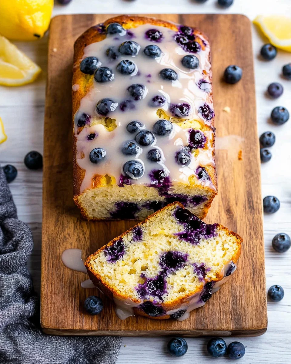 Lemon Blueberry Bread 26 Lemon Blueberry Bread