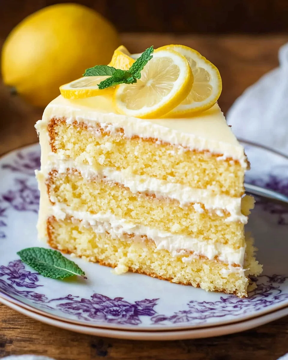 Lemon Cheesecake Cake 35 Lemon