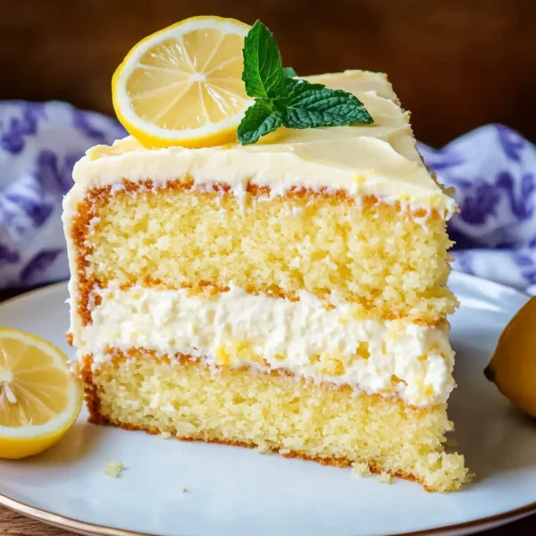 Lemon Cheesecake Cake
