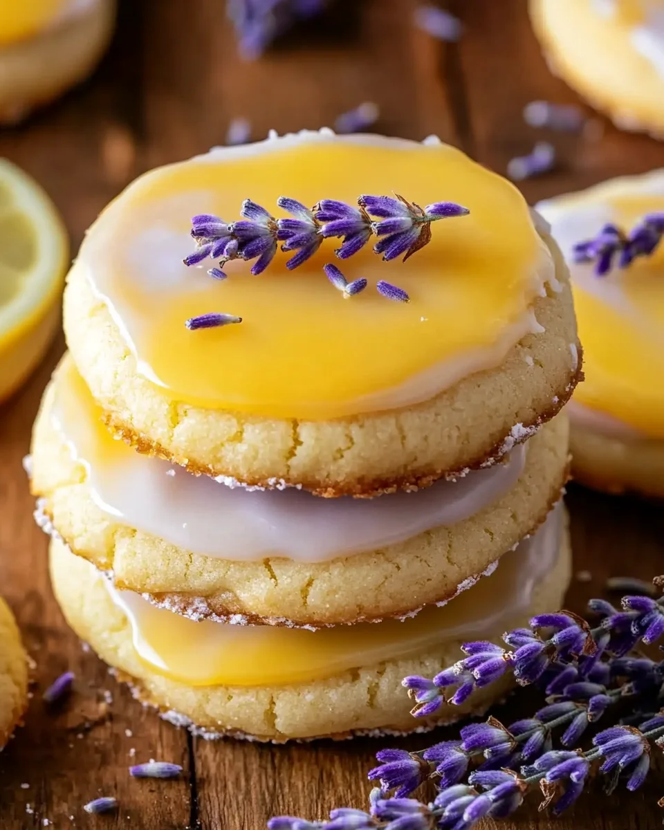 Lemon Lavender Cookie Recipe 24 Lemon