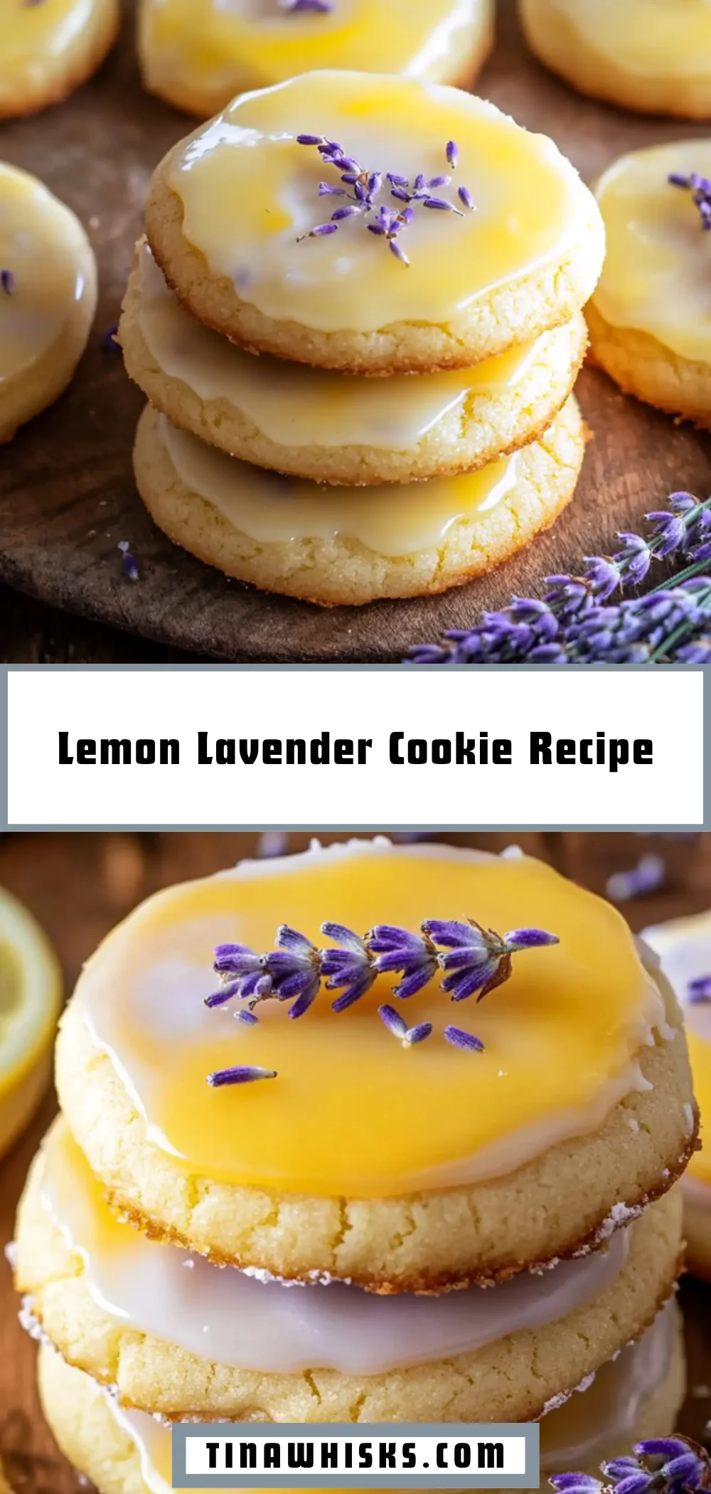 Lemon Lavender Cookie Recipe 23 Pinterest Hidden Image