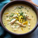 Mediterranean Lemon Chicken Soup: A Creamy, Comforting Bowl of Sunshine