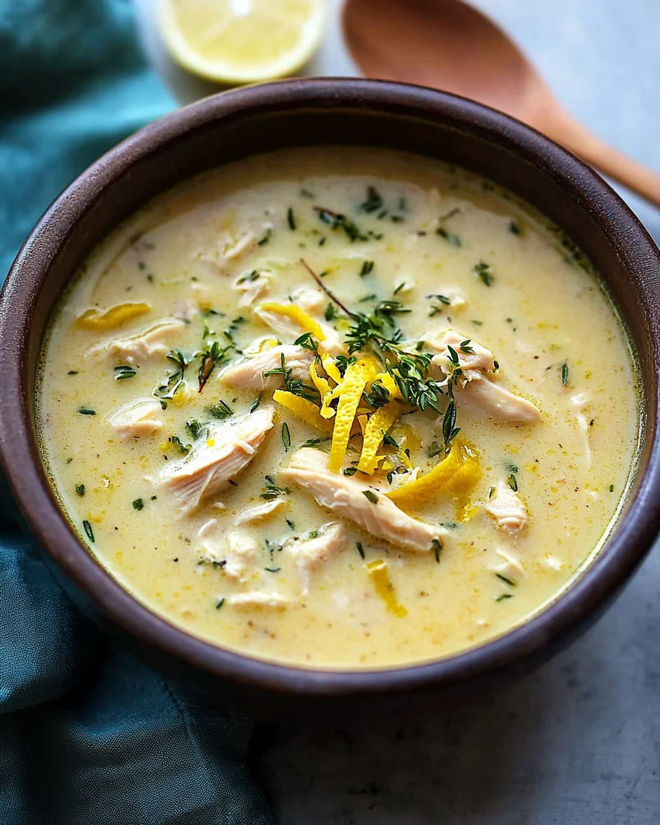 Mediterranean Lemon Chicken Soup: A Creamy, Comforting Bowl of Sunshine 24 Mediterranean Lemon Chicken Soup: A Creamy, Comforting Bowl of Sunshine