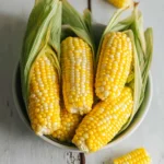 Microwave Corn on the Cob in Husk