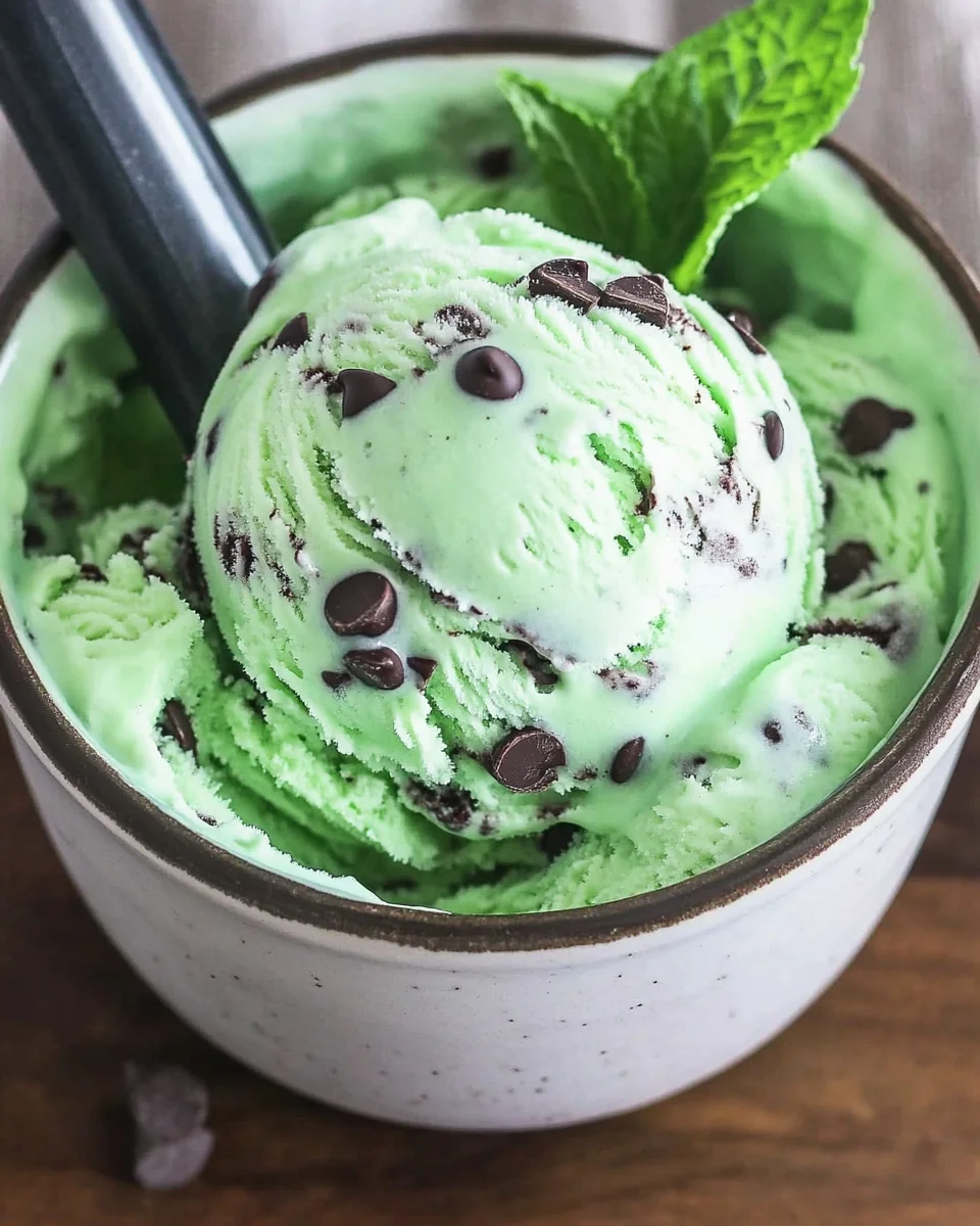 Ninja Creami Mint Chocolate Chip Ice Cream 18 Ninja