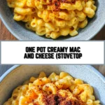 One Pot Creamy Mac and Cheese (Stovetop) 22 Pinterest Hidden Image