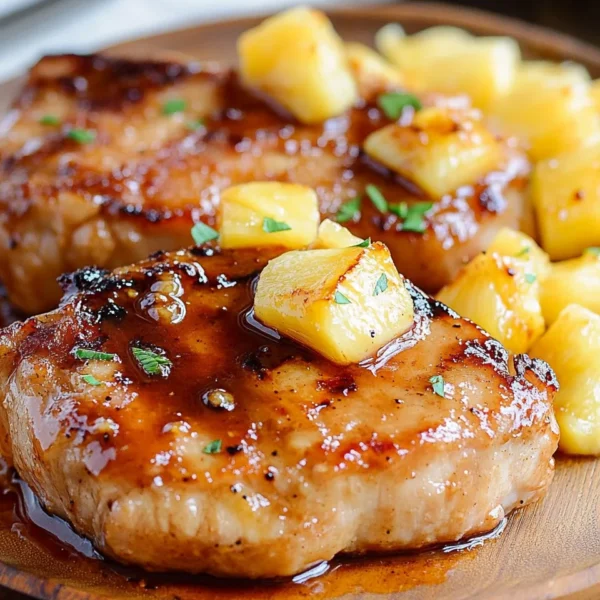 Pineapple Pork Chops Recipe