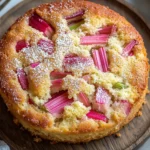 Quick Rhubarb Cake
