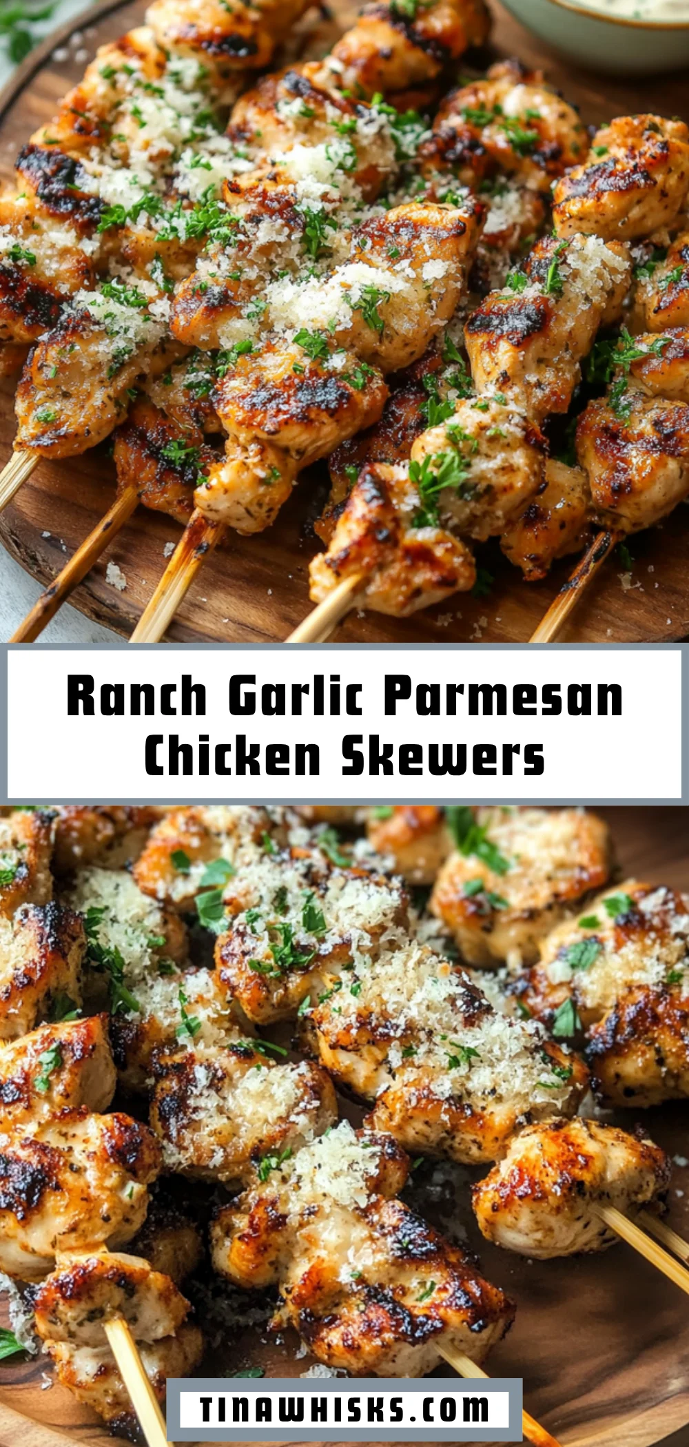 Ranch Garlic Parmesan Chicken Skewers 17 Pinterest Hidden Image