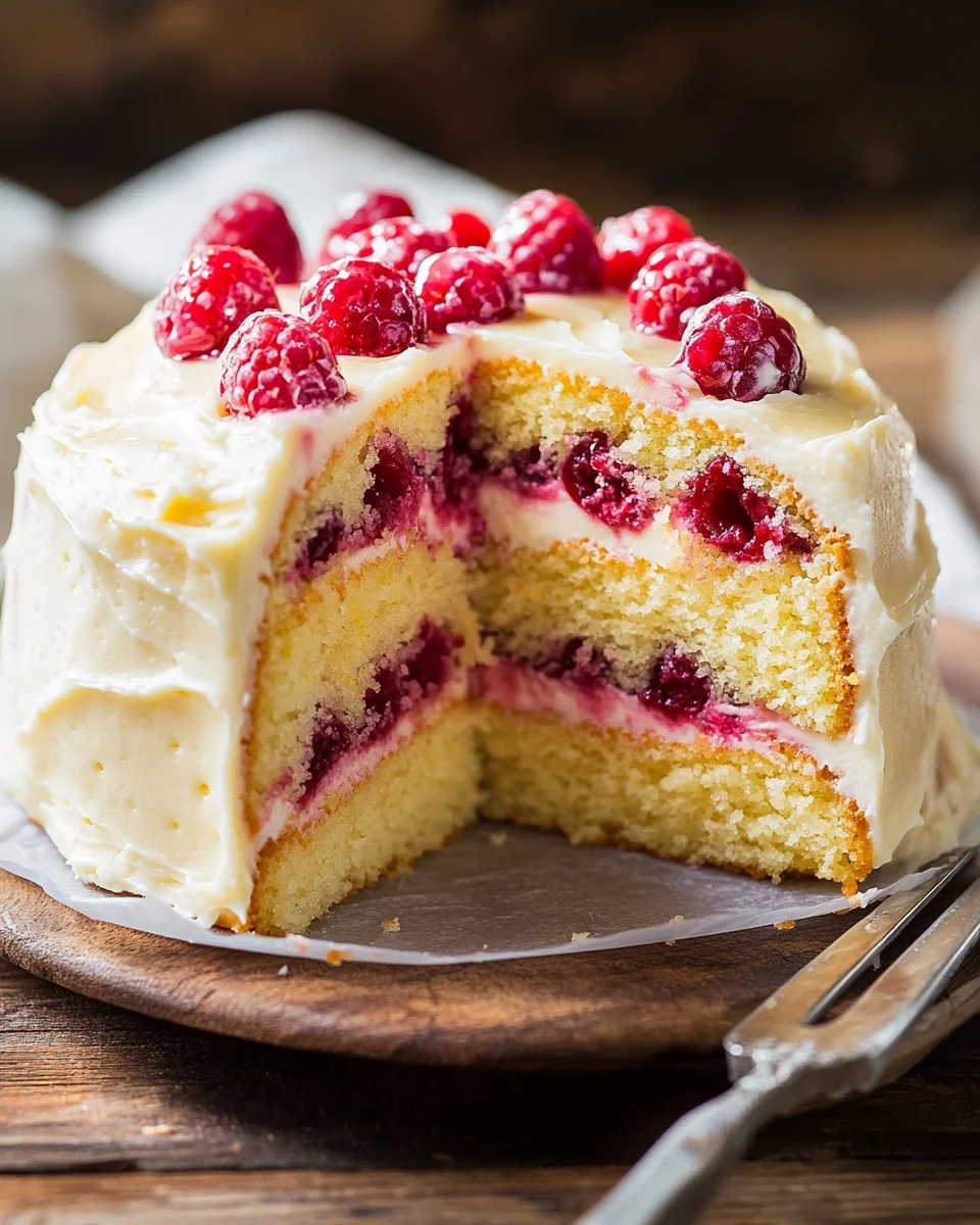 Raspberry Lemon Cake