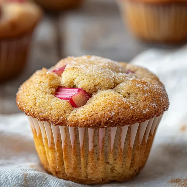 Rhubarb Muffins