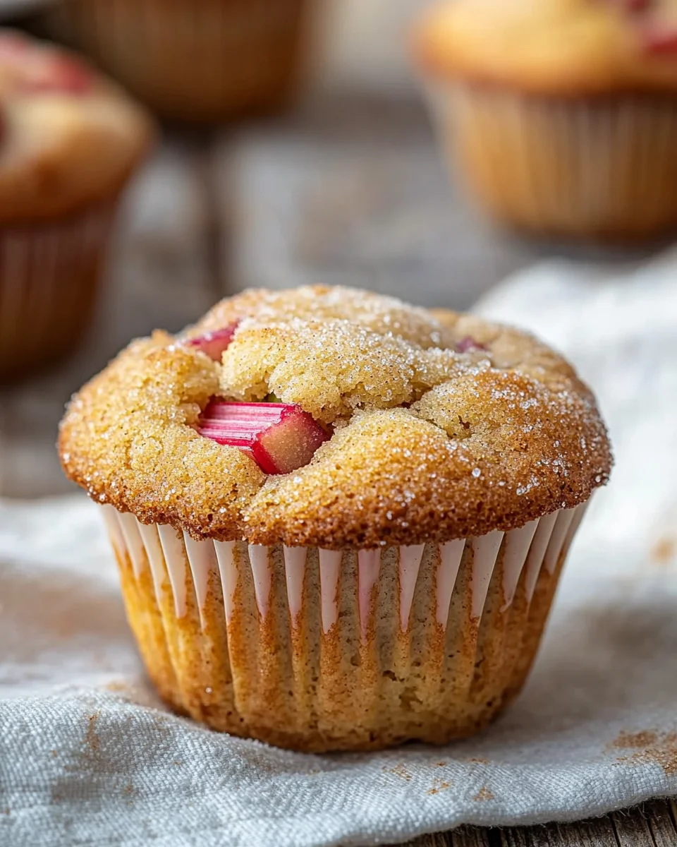 Rhubarb Muffins