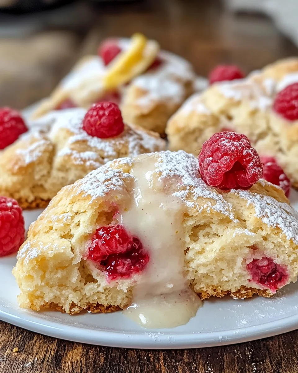 Ridiculously Easy Lemon Raspberry Scones 25 Ridiculously