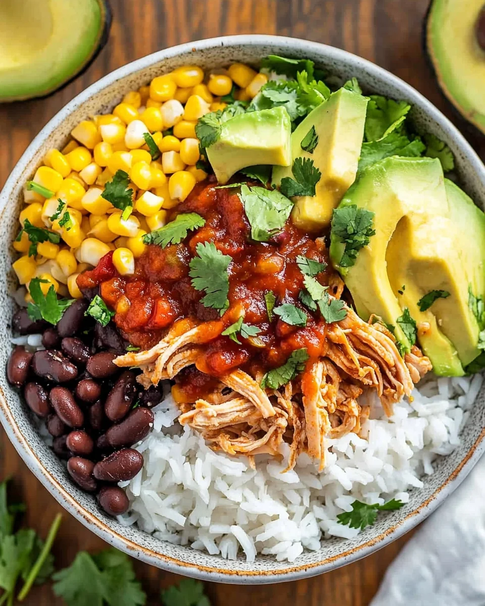 Slow Cooker Chicken Burrito Bowl 23 Slow Cooker Chicken Burrito Bowl