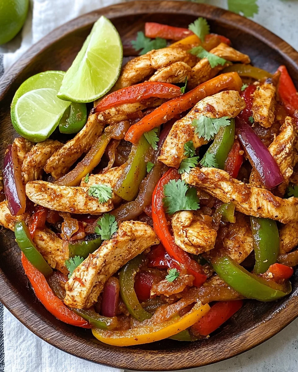 Slow Cooker Chicken Fajitas 14 Slow