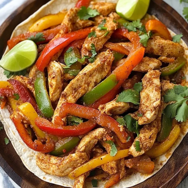 Slow Cooker Chicken Fajitas