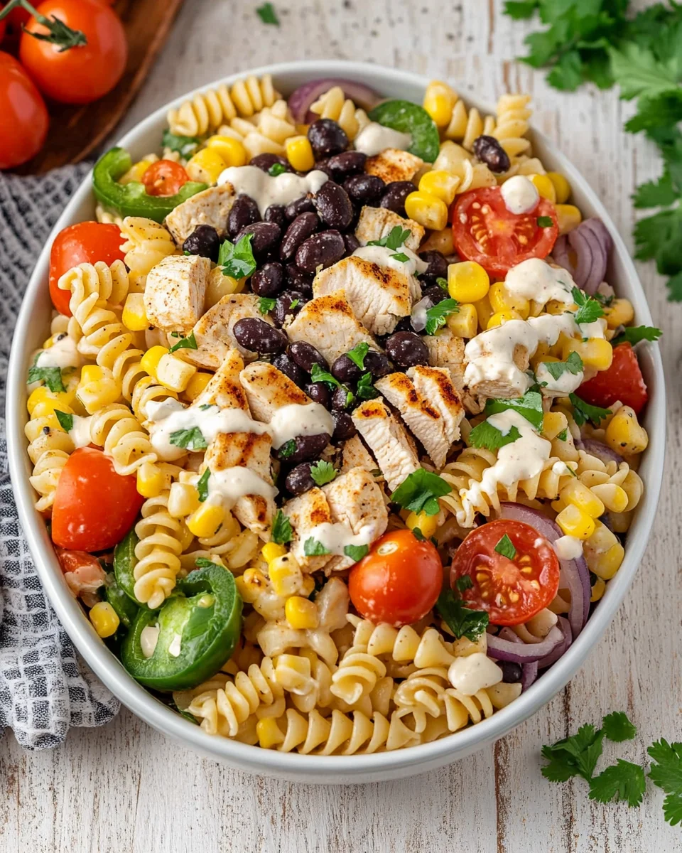 Southwestern Pasta Salad 22 Southwestern Pasta Salad
